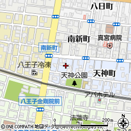 東京都八王子市天神町2周辺の地図