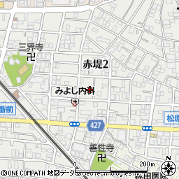 東京都世田谷区赤堤2丁目22-12周辺の地図