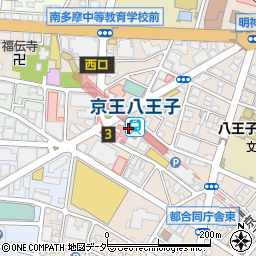 ぱすたかん八王子店周辺の地図