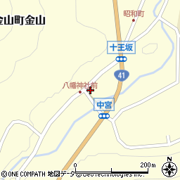 岐阜県下呂市金山町金山2480-1周辺の地図