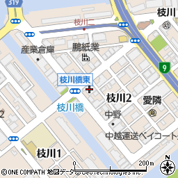 ヤマト電機株式会社　江東営業所周辺の地図