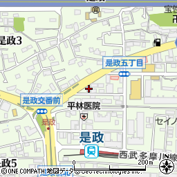 中島アパートＥ棟周辺の地図