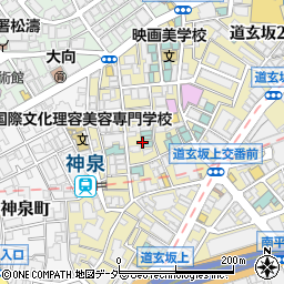 東京都渋谷区円山町7周辺の地図