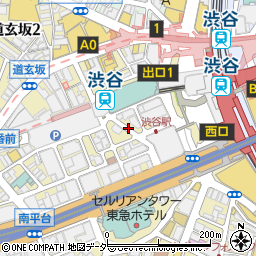 道玄坂１丁目パーキングメーター１ 渋谷区 駐車場 コインパーキング の住所 地図 マピオン電話帳
