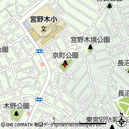 京町公園周辺の地図