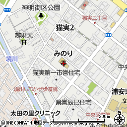 みのり周辺の地図