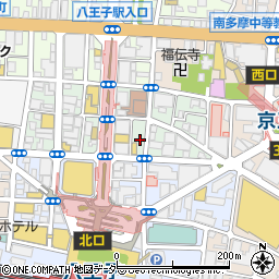 東京都八王子市東町6周辺の地図