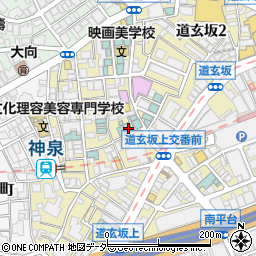 東京都渋谷区円山町2-9周辺の地図