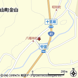 岐阜県下呂市金山町金山2478周辺の地図