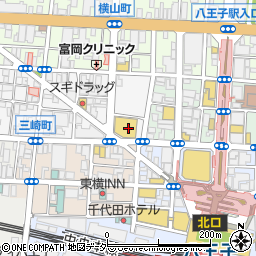 東京都八王子市中町1周辺の地図