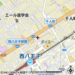 東京都八王子市千人町2丁目3-10周辺の地図