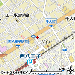 キッチンオリジン　西八王子北口店周辺の地図