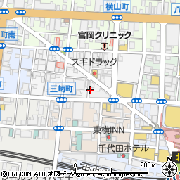 快活CLUB 八王子本店周辺の地図