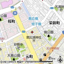 福井県敦賀市元町1周辺の地図