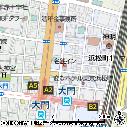 名鉄協商浜松町駐車場（軽専用）周辺の地図