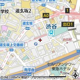 ダイソー渋谷マークシティ店周辺の地図