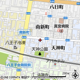 東京都八王子市天神町3-14周辺の地図