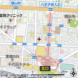 東京都八王子市東町11周辺の地図