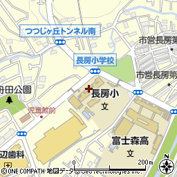 東京都八王子市長房町340周辺の地図
