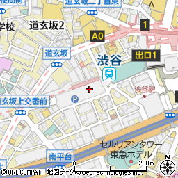 関山　渋谷東急店周辺の地図