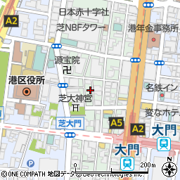 よござんす 浜松町・大門周辺の地図