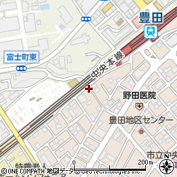 コムパーク豊田南口駐車場周辺の地図