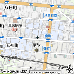 東京都八王子市南町周辺の地図