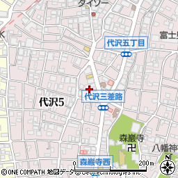 早稲田育英ゼミナール下北沢教室周辺の地図