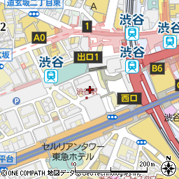 ＭＥＮＩＣＯＮＭｉｒｕ　渋谷店周辺の地図