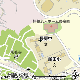 八王子市立長房中学校周辺の地図