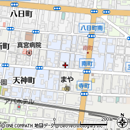 東京都八王子市南町7-3周辺の地図