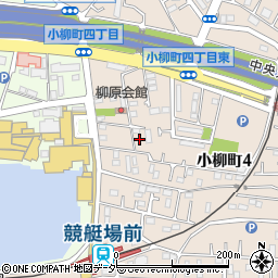 東京都府中市小柳町4丁目4周辺の地図
