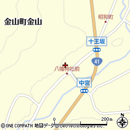岐阜県下呂市金山町金山2496周辺の地図