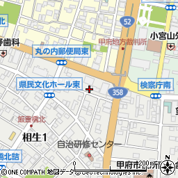 大同生命保険株式会社　多摩支社甲府営業部周辺の地図