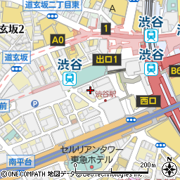 BEE HOUSE  〜Italian Tapas〜 渋谷本店周辺の地図