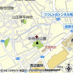 東京都八王子市長房町307-9周辺の地図