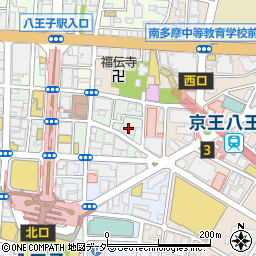 八王子共立診療所周辺の地図