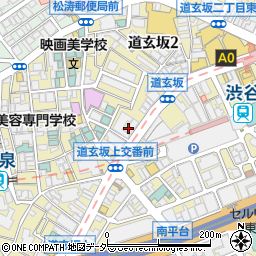 エコロパーク道玄坂坂本ビル駐車場周辺の地図