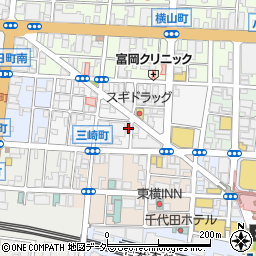 東京都八王子市中町6-11周辺の地図