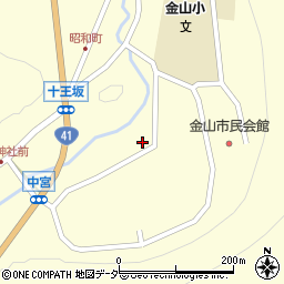 岐阜県下呂市金山町金山2403周辺の地図