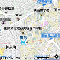 東京都渋谷区円山町14-3周辺の地図