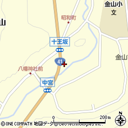 岐阜県下呂市金山町金山2466-1周辺の地図