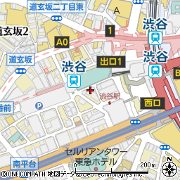 新潟カツ丼 タレカツ 渋谷店周辺の地図