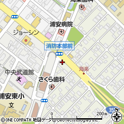 けやき薬局　浦安店周辺の地図