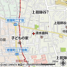 東京都世田谷区上祖師谷5丁目30周辺の地図