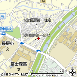 東京都八王子市長房町112-2周辺の地図