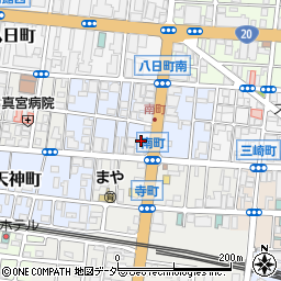 東京都八王子市南町4周辺の地図