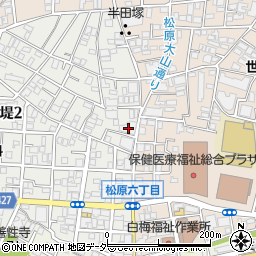 東京都世田谷区赤堤2丁目32-29周辺の地図