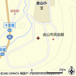 岐阜県下呂市金山町金山2277周辺の地図