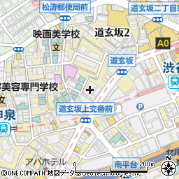 GYOZA ROCCOMAN 渋谷道玄坂店周辺の地図
